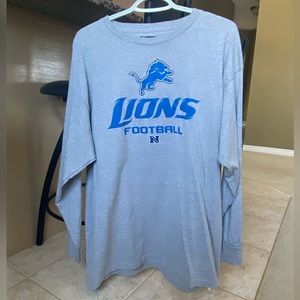 Detroit Lions Light Grey Long sleeved shirt